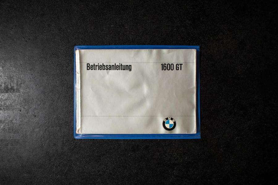 Сервисные книги BMW Glas 1600 GT 1968 года  (фото 123 из 155)